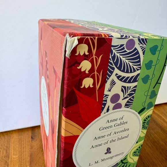 ANNE OF GREEN GABLES Hardcover Books Box Set Vol. 1-3 L.M. Montgomery Tundra HTF - Picture 16 of 16